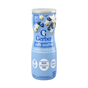 Gerber Blueberry Vanilla Puffs_image 1 Gerber Blueberry Vanilla Puffs_image 1