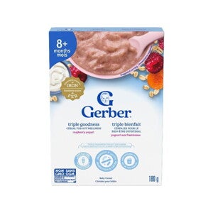 Gerber Raspberry Yogurt Cereal
