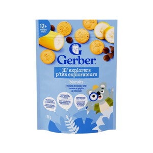 GERBER Lil' Explorers, Banana & Chocolate chip GERBER Lil' Explorers, Banana & Chocolate chip