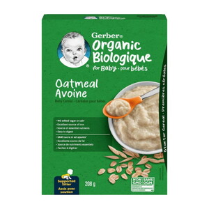 Oatmeal organic baby cereal Oatmeal organic baby cereal