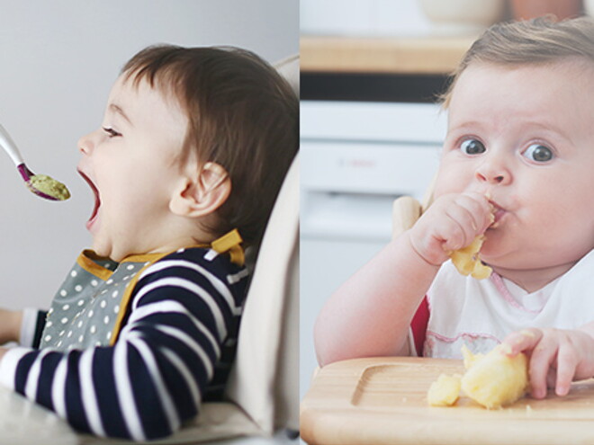 Getting started traditional and baby-led weaning