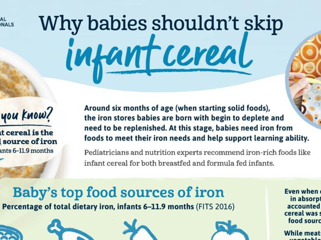 Why Babies Shouldn't Skip Infant Cereal Why Babies Shouldn't Skip Infant Cereal