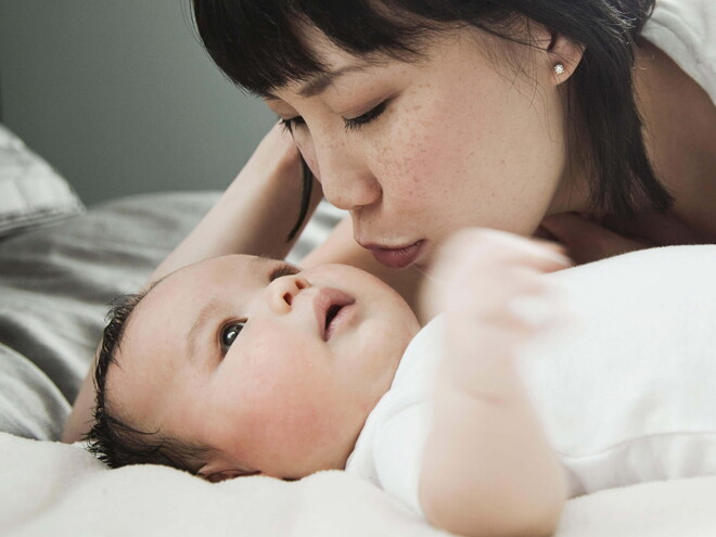 Baby and mommy Baby and mommy
