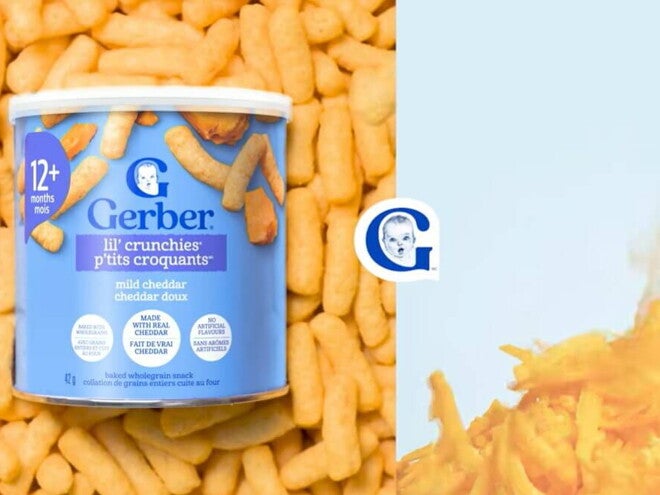 Gerber lil' crunchies & puffs