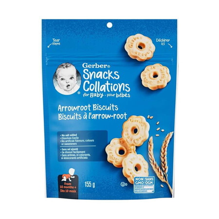 GERBER Arrowroot Biscuits GERBER Arrowroot Biscuits