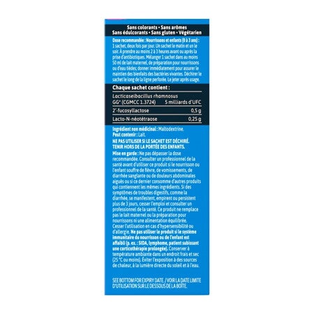 Suppléments GERBER, Soulagement de la diarrhée, sachets de poudre