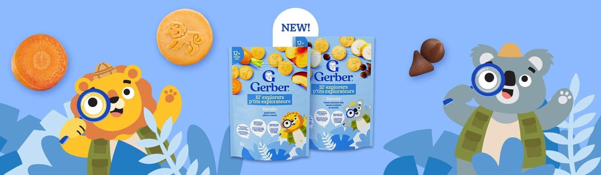 Gerber lil' explorers biscuits