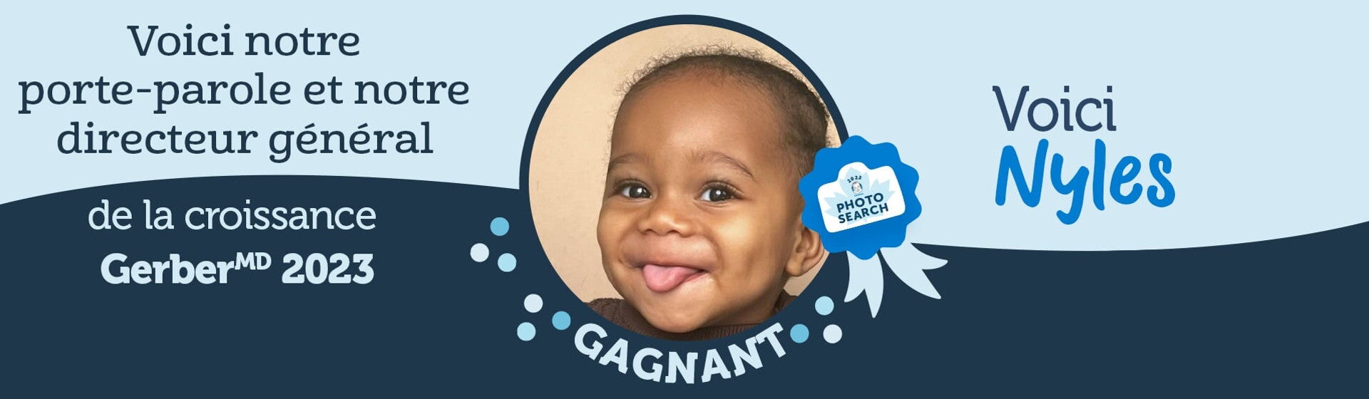 Voici bébé Nyles! Voici bébé Nyles!