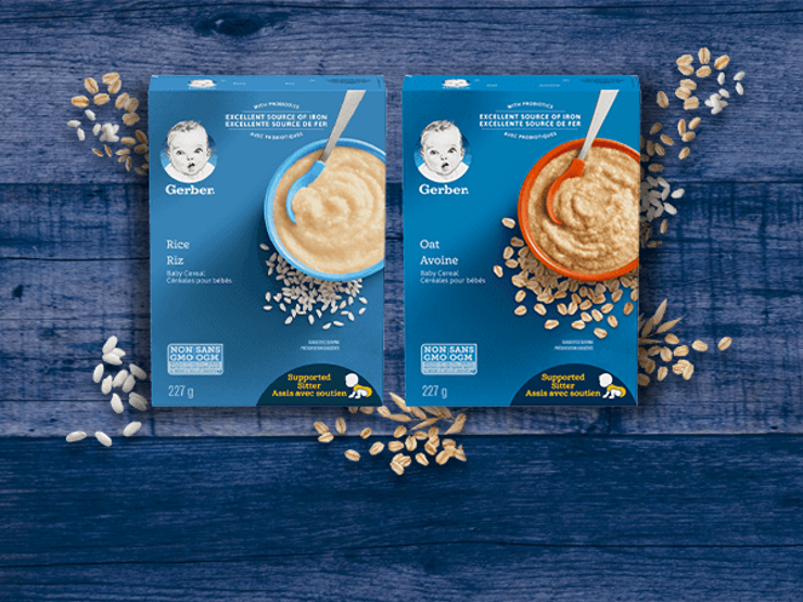 Cereals for babies and toddlers Cereals for babies and toddlers