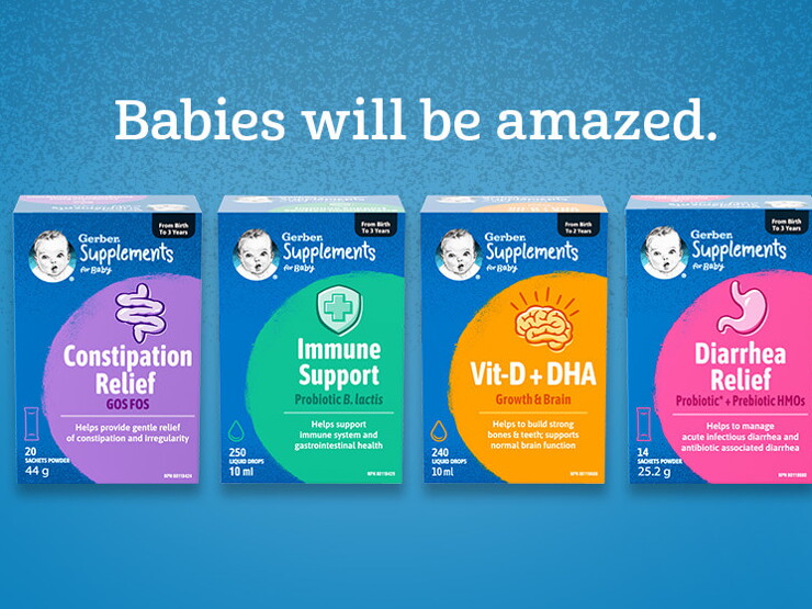 GERBER® Supplements for Baby GERBER® Supplements for Baby