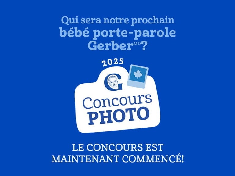 Le concours photo bébé Gerber Canada 2025