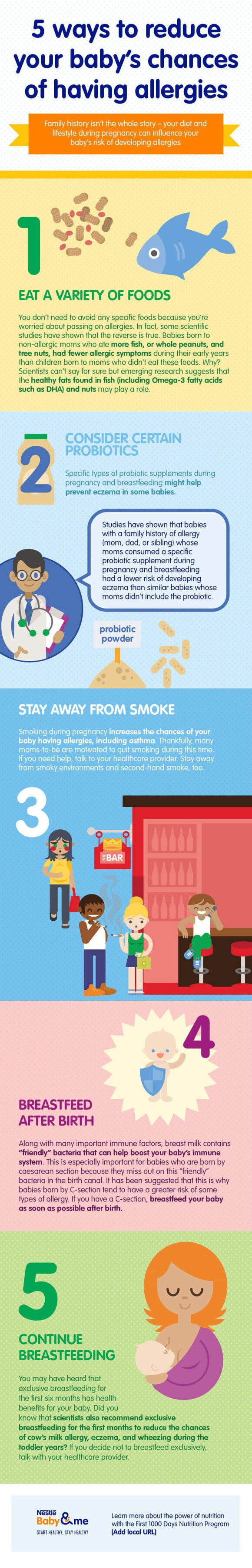 5 ways to reduce your babys chances of having allergies 5 ways to reduce your babys chances of having allergies