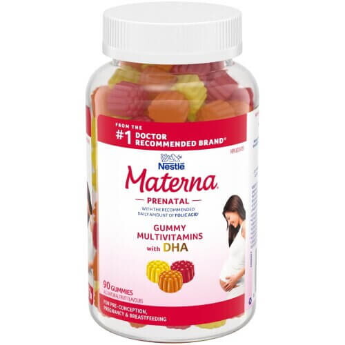 Materna® Prénatal Multivitamines + Gommes DHA Materna® Prénatal Multivitamines + Gommes DHA