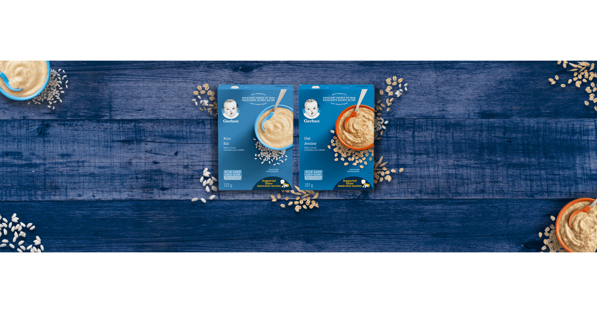 Gerber Baby Cereals for Toddlers Nestlé Baby & me