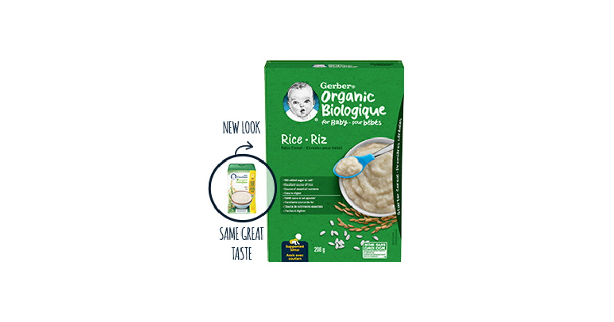 How to mix gerber rice cereal sales with formula