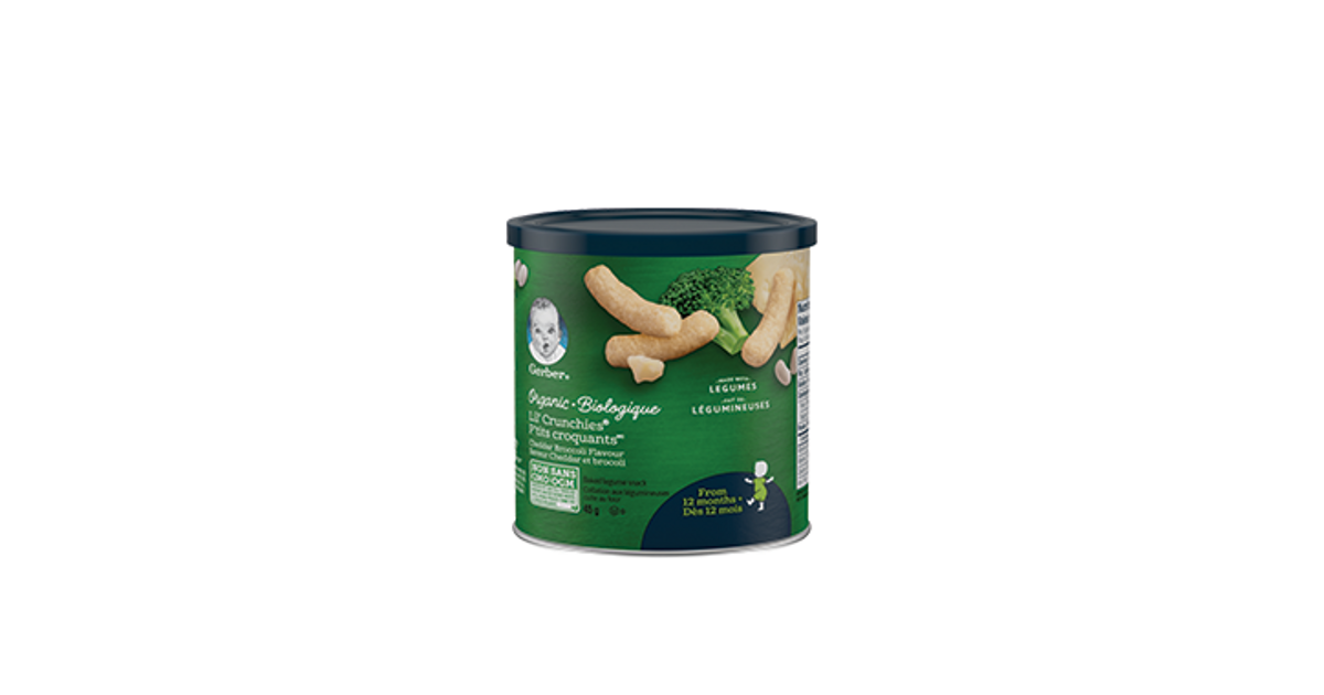 Gerber organic lil crunchies cheap