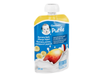 Banana Apple Mango Yogurt Purée, Made With Real Fruit and Yogurt Banana Apple Mango Yogurt Purée, Made With Real Fruit and Yogurt