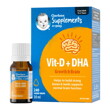 GERBER Supplements, Vit-D + DHA Liquid Drops​