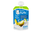 Pear Banana Yogurt Puree Made with Real Fruit and Yogurt Pear Banana Yogurt Puree Made with Real Fruit and Yogurt